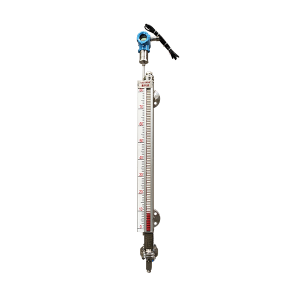 Цифровой магнитный индикатор уровня воды из нержавеющей стали 4-20 мА с RS485