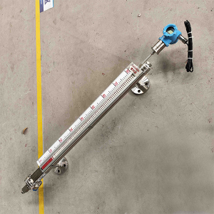 Цифровой магнитный индикатор уровня воды из нержавеющей стали 4-20 мА с RS485