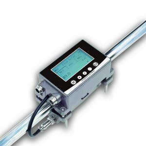 Портативный измеритель прокачки Доплера Хандхэльд ультразвуковой расходомер с дисплеем LCD