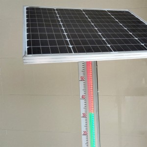 Vacorda UHC Магнитный уровнемер Верхний измеритель уровня резервуара со светодиодным дисплеем на солнечной энергии