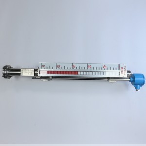 Цифровой магнитный индикатор уровня воды из нержавеющей стали 4-20 мА с RS485